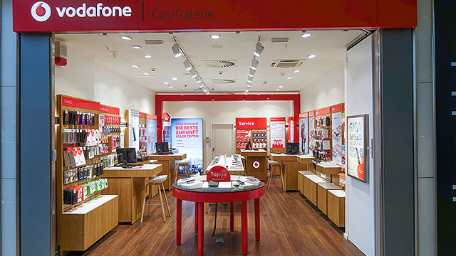 Vodafone-Shop in Augsburg, Willy-Brandt-Platz 1