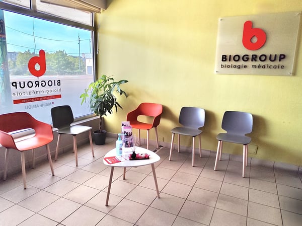 Biogroup Maine Anjou - Allonnes - Salle d'attente