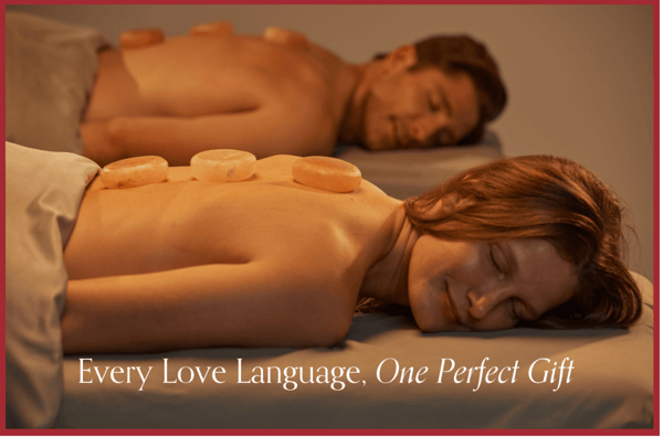 Valentine's Day perfect gift spa day.