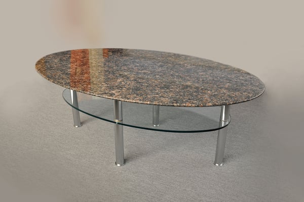 Möbel-Ausverkauf - Salontisch Fubo Granit - jetzt 80% Rabatt = Fr. 332.-