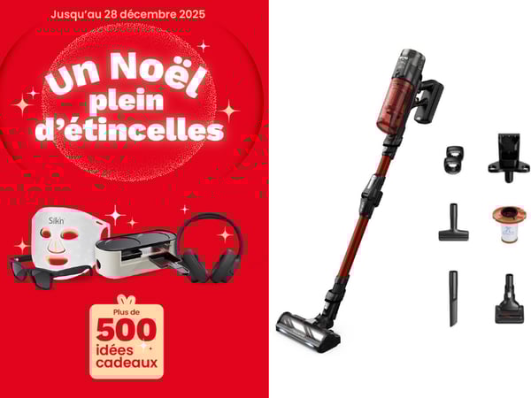 Venez découvrir l'aspirateur balai ROWENTA X Force Flex 13.60 animal RH9A73WO en promotion à l'occasion de notre opération de noel