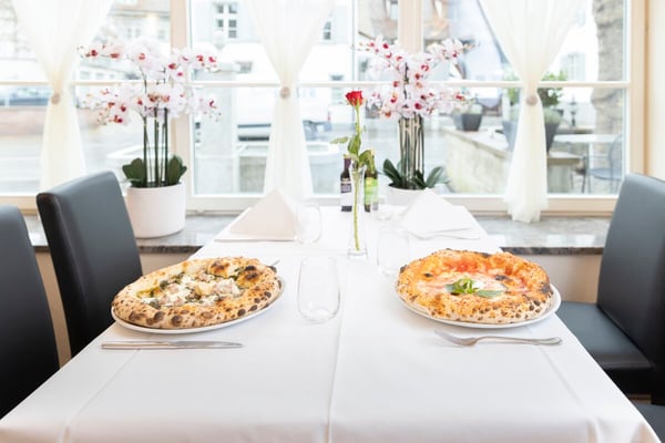Amalfi Restaurant Riehen Tisch