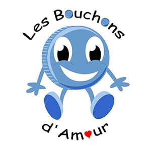Point de collecte pour les Bouchons d'Amour  de bouchons en plastique au magasin Boulanger Mâcon.