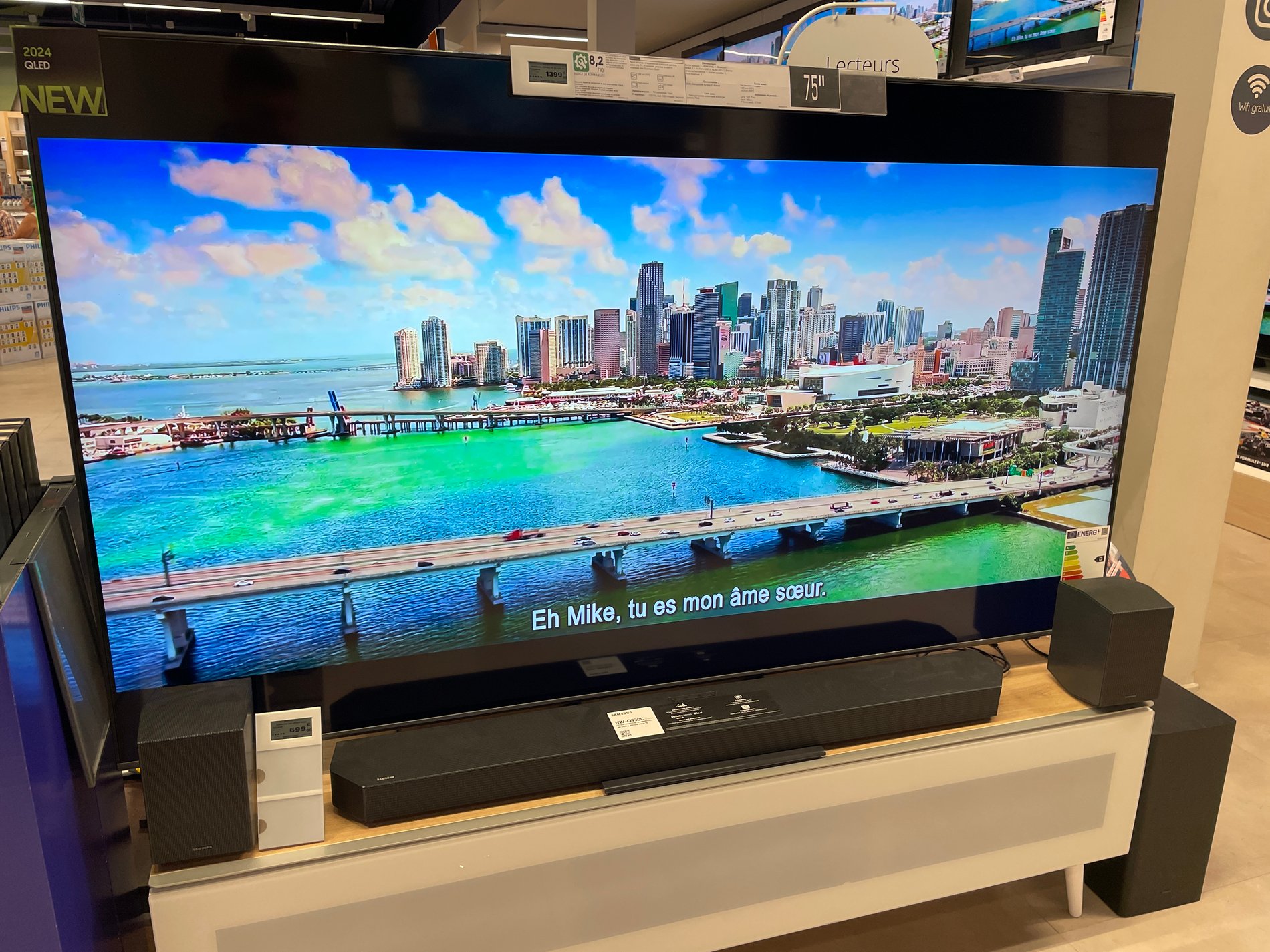 Nouvelle gamme Samsung TV Neo Qled 2024 dans votre magasin Boulanger Bourg-en-bresse
