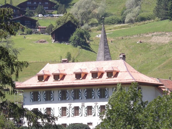 Réfection de la toiture du Château de Rougemont - 2008