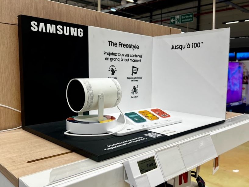 Rétroprojecteur Samsung The Freestyle - Boulanger Pontault-Combault