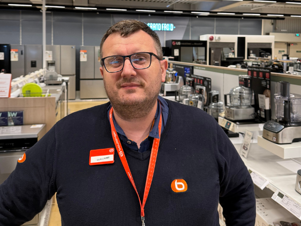 Guillaume, conseiller commercial électroménager au magasin  Boulanger Vitrolles Grand Vitrolles