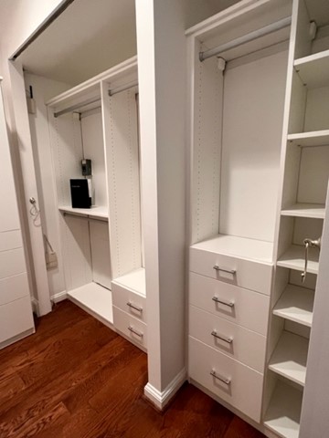 Custom Reach-In Closet in White