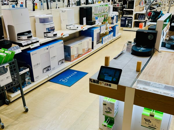 aspi robot IROBOT, ECOVACS, ROWENTA, ROBOROCK, magasin boulanger Chalon sur Saône