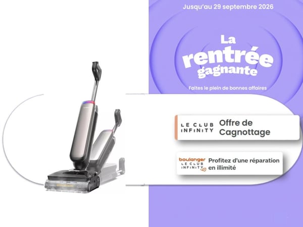 Pour la rentrée fait le ménage ! : aspirateurs pour vous équiper à prix imbattables chez Boulanger Bordeaux Mérignac