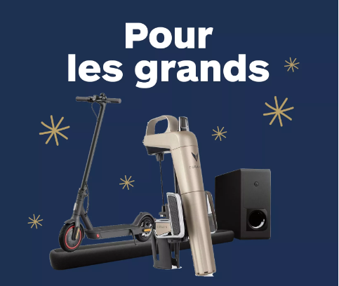 Tire bouchon, trottinette électrique, barre de son