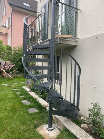 Wendeltreppe Garten