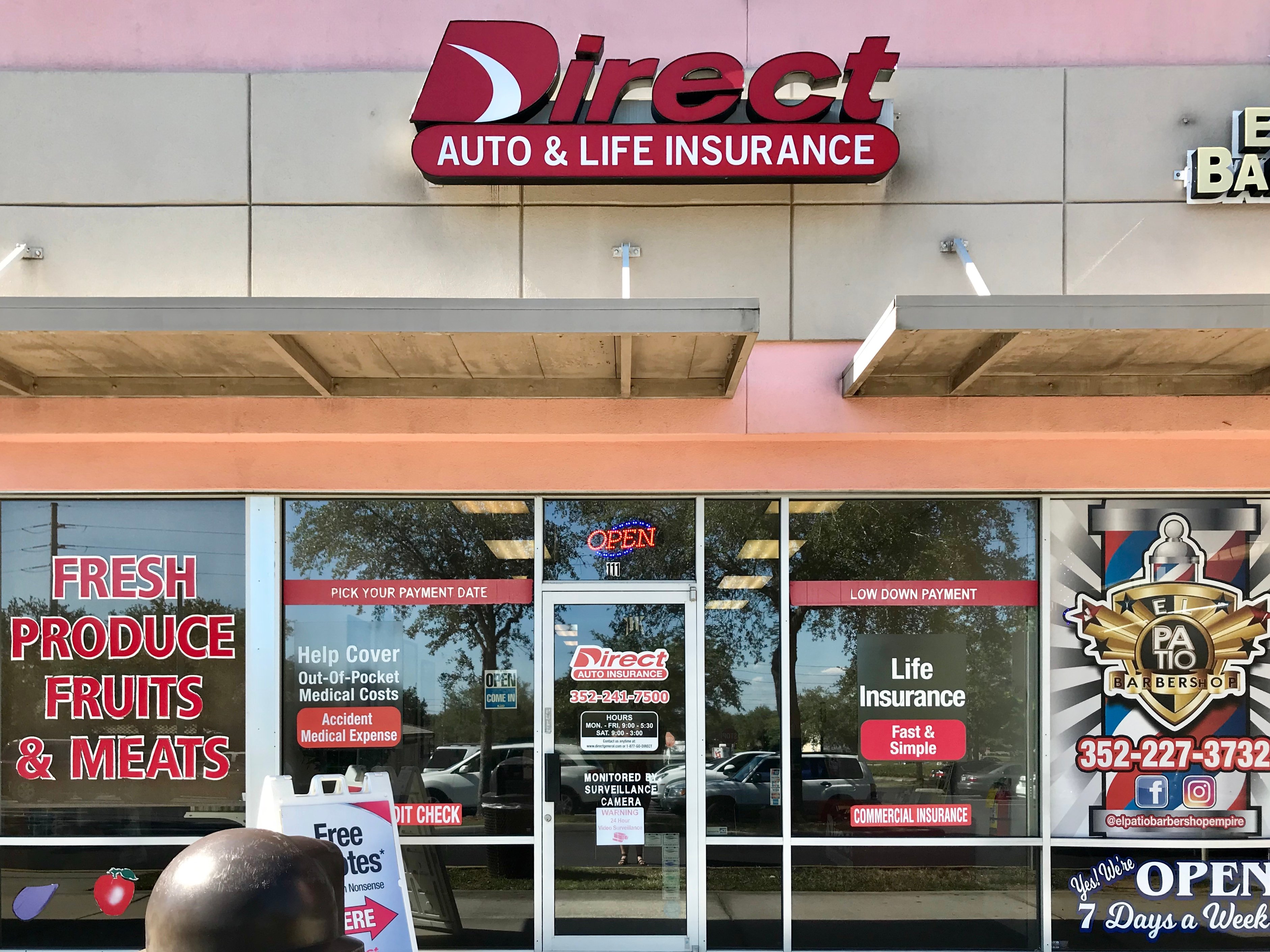Direct Auto Insurance storefront located at  2560 East Highway 50, Clermont