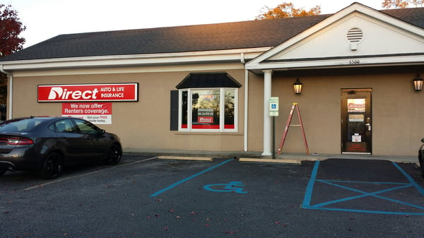 Direct Auto Insurance storefront located at  5500 Rivers Avenue, North Charleston