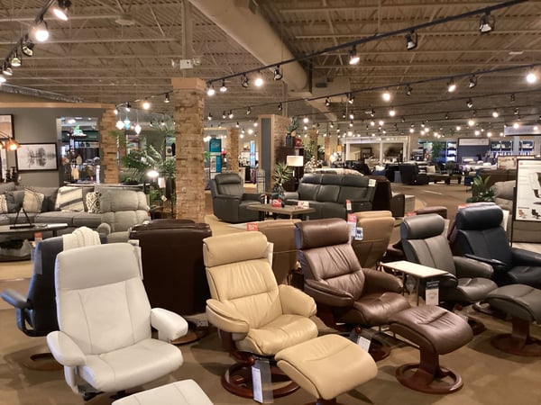 Duluth Hermantown Slumberland Furniture recliners