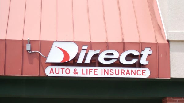 Direct Auto Insurance storefront located at  210 Highway 12 West, Starkville
