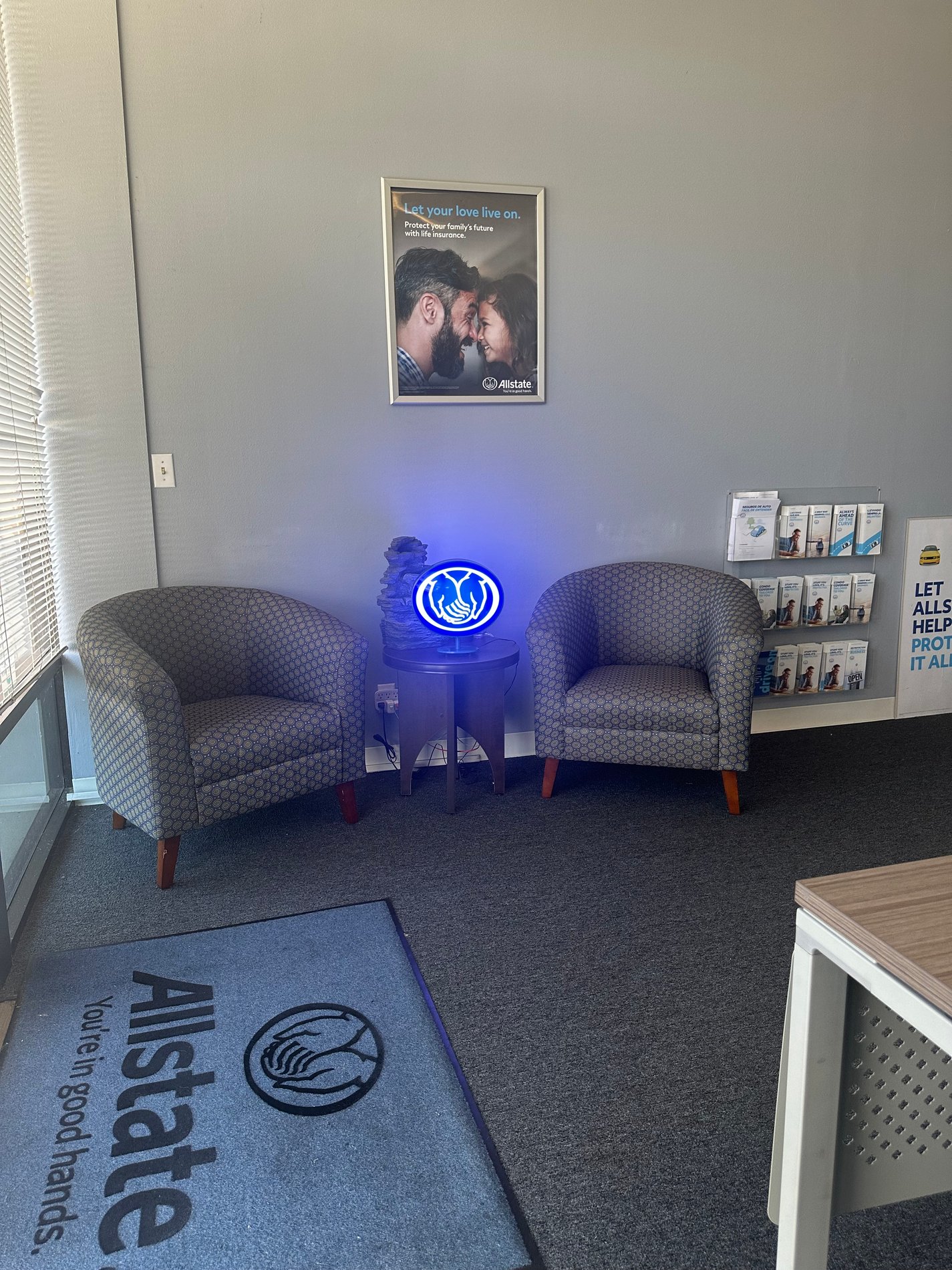 Inside office