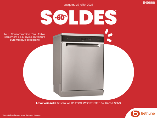 Soldes Boulanger Béthune