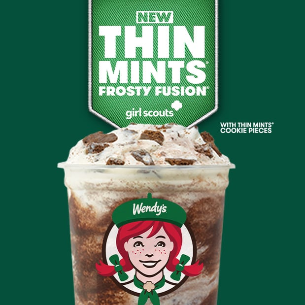 Wendy’s NEW Thin Mints™ Frosty Fusion™