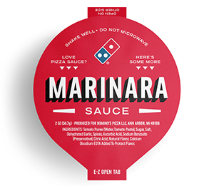 Domino's Marinara Dipping Sauce Sides