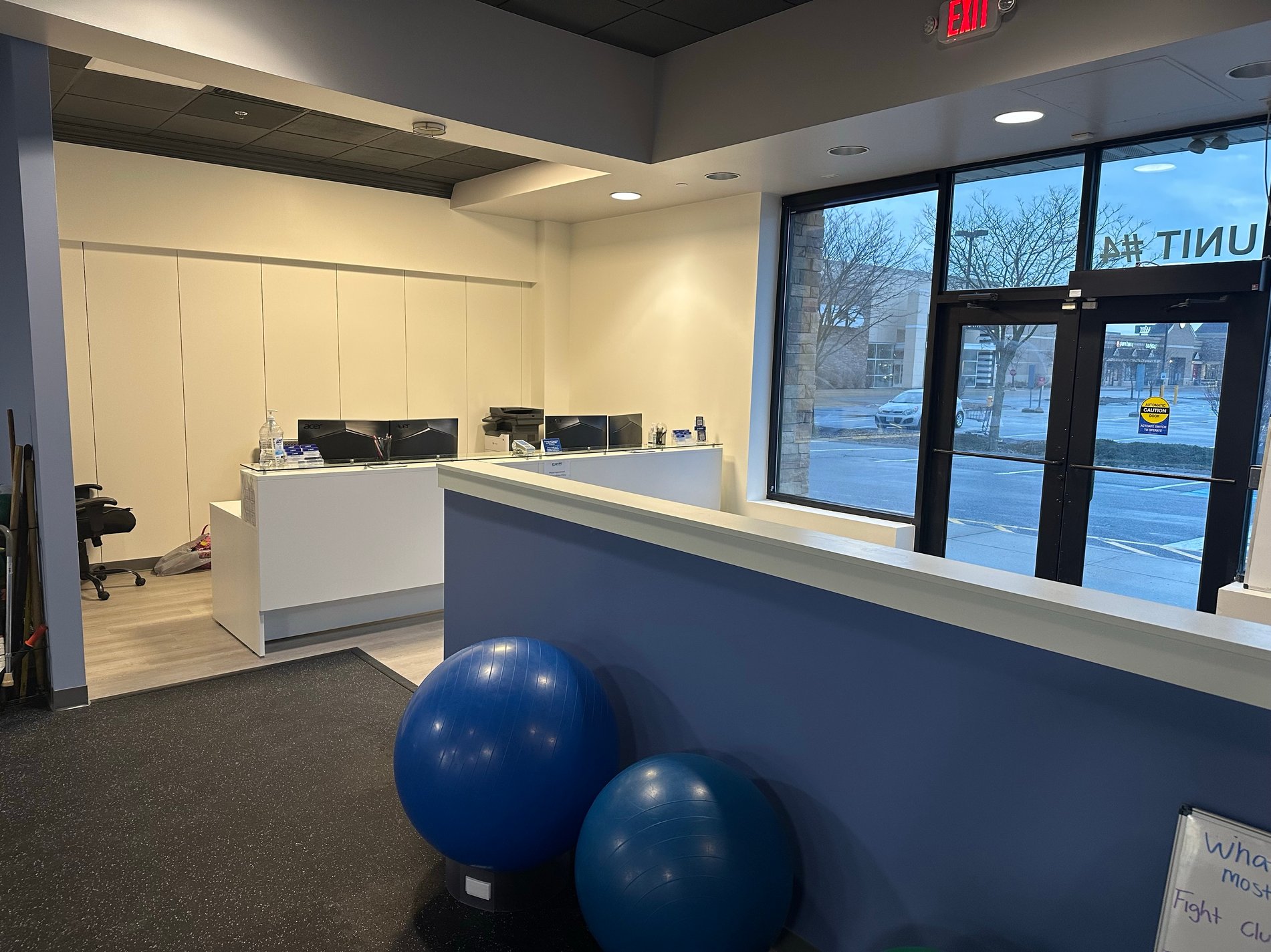MVPT - Bedford NH front desk area