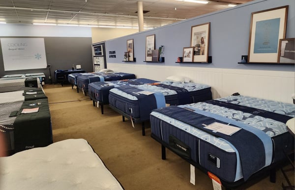 Tomah Slumberland Furniture mattress section