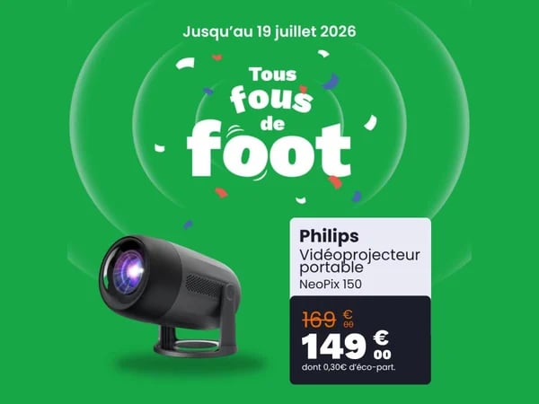 Vous voulez passer en mode grand écran ? Chez Boulanger Anglet, Notre sélection de vidéoprojecteurs 4K et courte focale vous permet de transformer n’importe quel mur en terrain de jeu grandeur nature! vous étiez au premier rang.