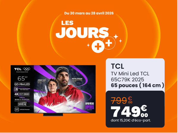 TV Mini Led TCL 65C79K 2025 - 65 pouces ( 164 cm )