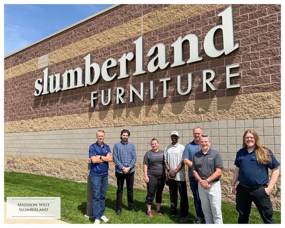 Madison West Slumberland Furniture employees