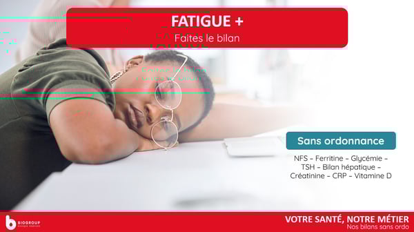 Biogroup - Bilans sans Ordo - Fatigue +