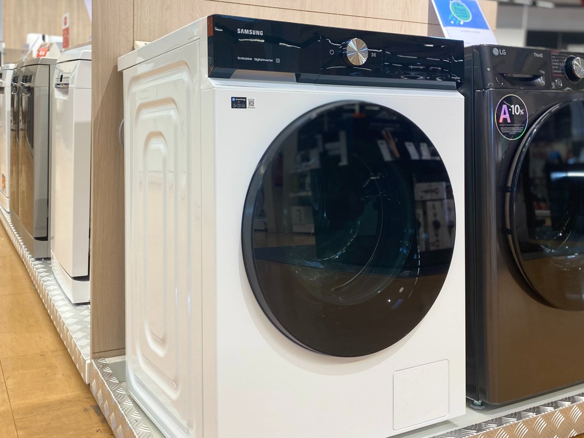 Lave linge Samsung Boulanger Rennes Chantepie