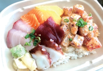 チラシ＆スパイシーポケ コンボ$18.95～