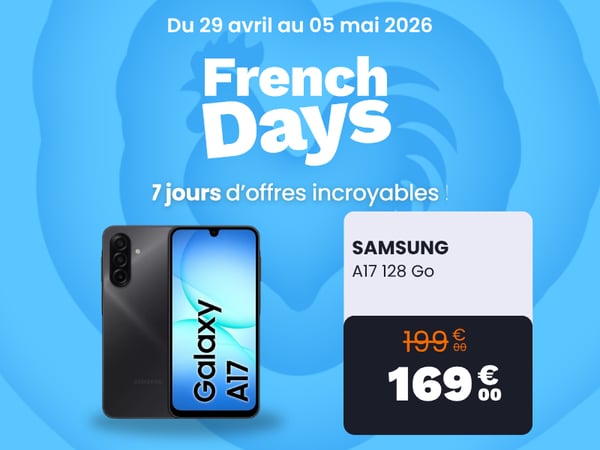 Smartphone SAMSUNG Galaxy A17 Noir 128Go 4G