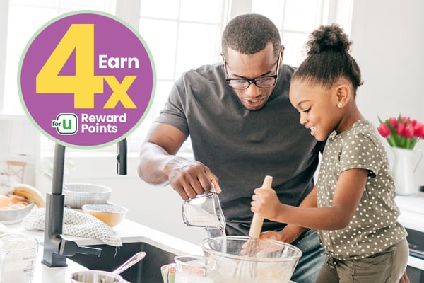 earn 4x for you rewards points