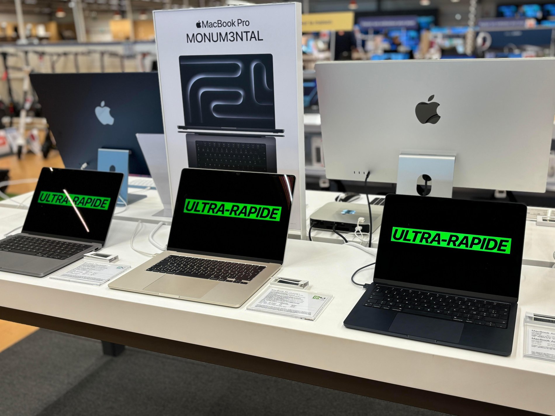 la table Macbook dans votre magasin Boulanger Poitiers - Chasseneuil Du Poitou