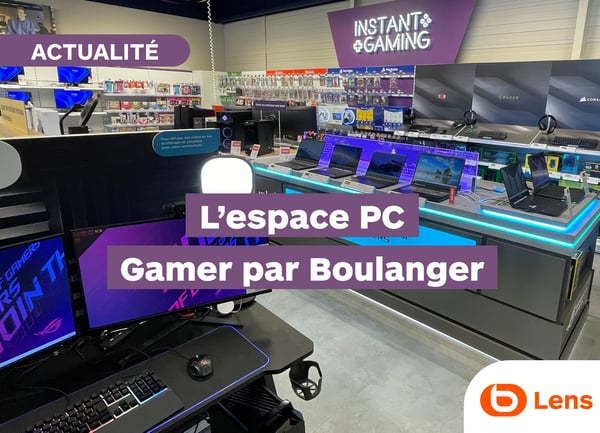 L'espace PC Gamer Boulanger Lens