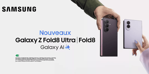Précommande Samsung Galaxy Z Fold8 chez Boulanger Chambray ! ✨