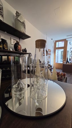 Swiss Alps Glass ALPINTE  - Swiss Candles Basel