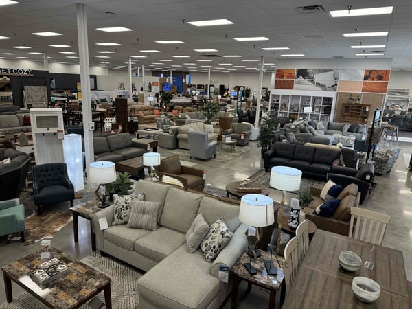 Dundas Northfield Slumberland Furniture interior 2