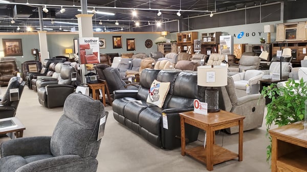 Slumberland Furniture Store in Rice Lake,  WI - Sofas