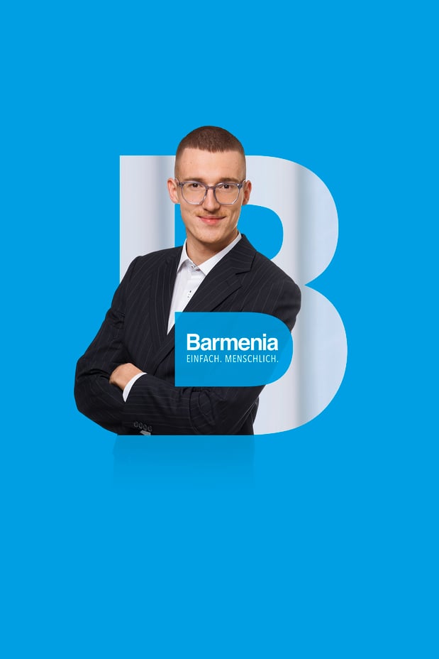 Eliah Hartmann. Ihr Ansprechpartner für die Barmenia Versicherung in Berlin.