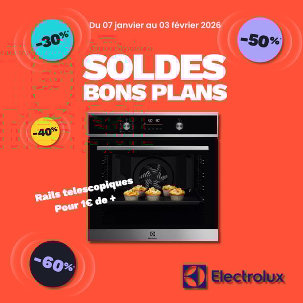 Four encastrable ELECTROLUX EOD6P46X steambake chez Boulanger Vitrolles