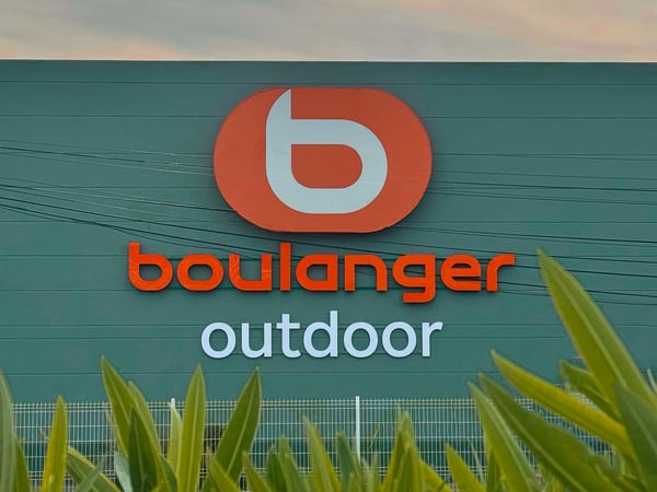 Enseigne magasin Boulanger Toulon - Outdoor