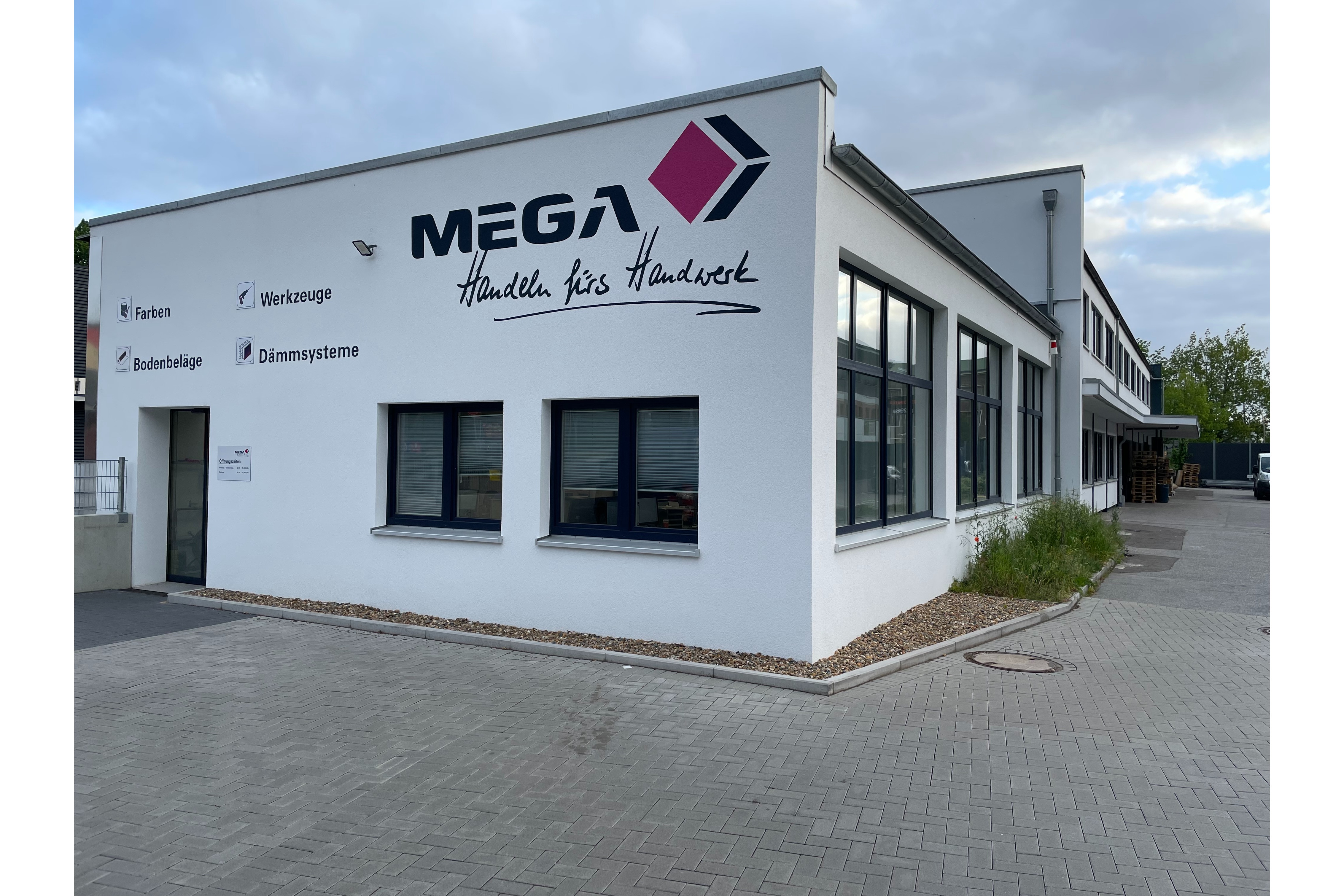 Standortbild MEGA eG Hamburg-Harburg, Großhandel für Maler, Bodenleger und Stuckateure
