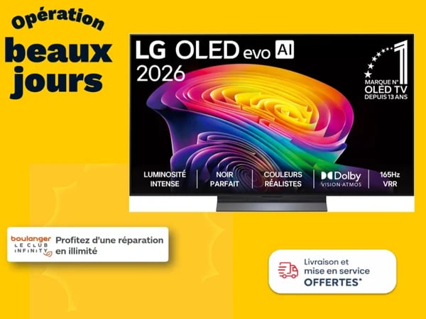 Vivez la Coupe du Monde 2026 en avance ! ⚽ Découvrez la nouvelle LG OLED C6 evo AI chez Boulanger Anglet ! 🌟📺