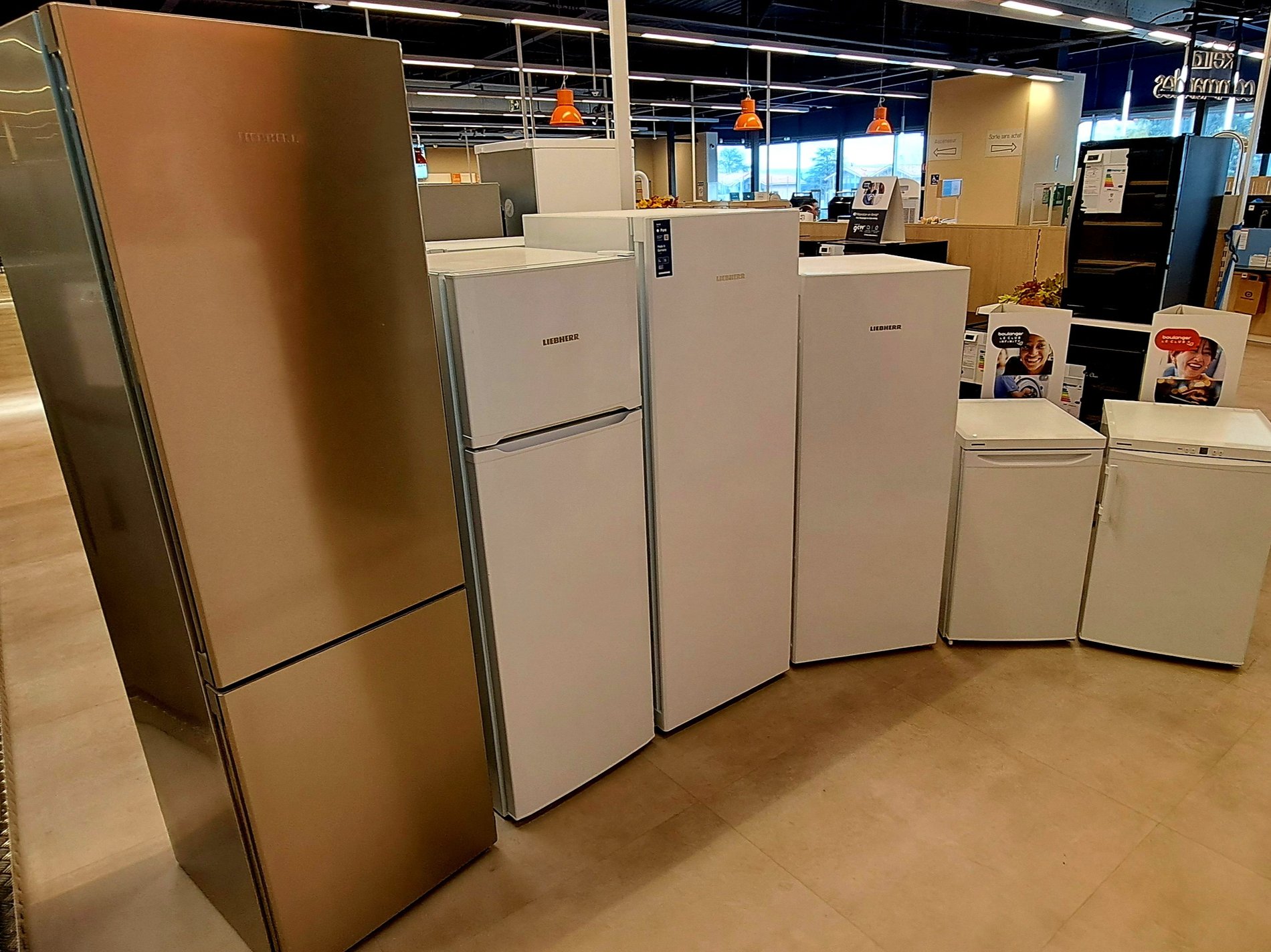 frigo Liebherr à Boulanger Publier-Thonon