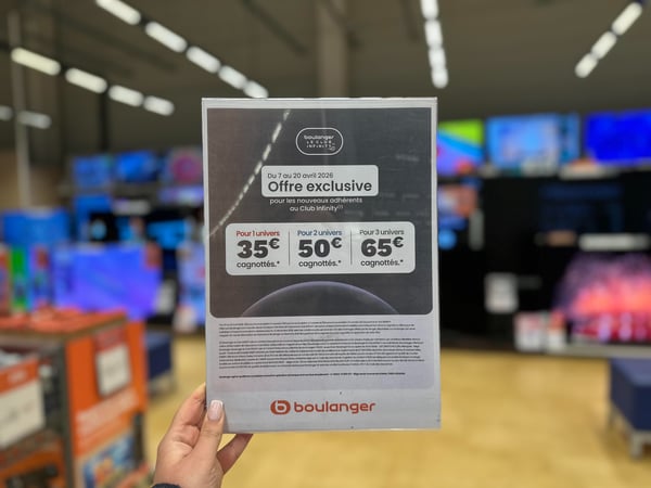 Offre Infinity Maison dans votre magasin Boulanger sarcelles du 7 avril au 20 avril 2026