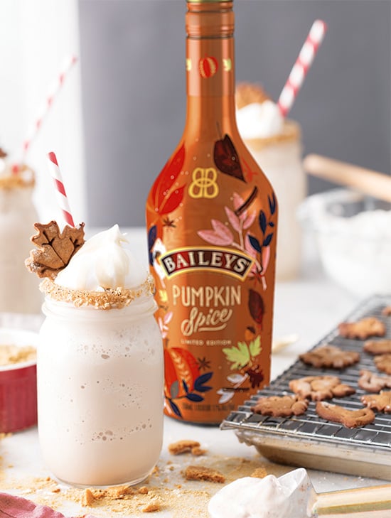 Pumpkin Spice Gingerbread Milkshake