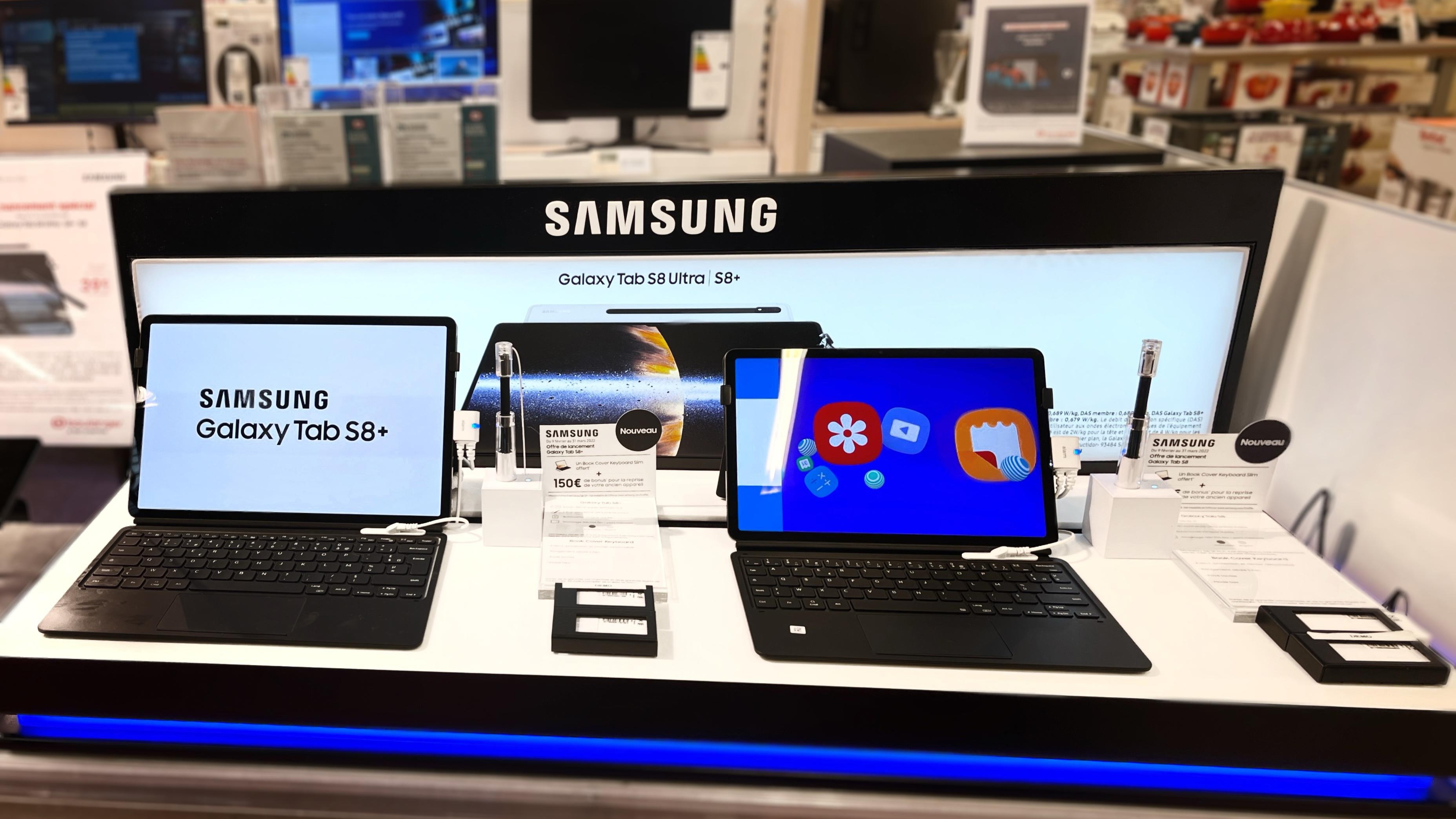 Samsung Galaxy Tab S8, S8+, S8 Ultra - Boulanger Compiègne