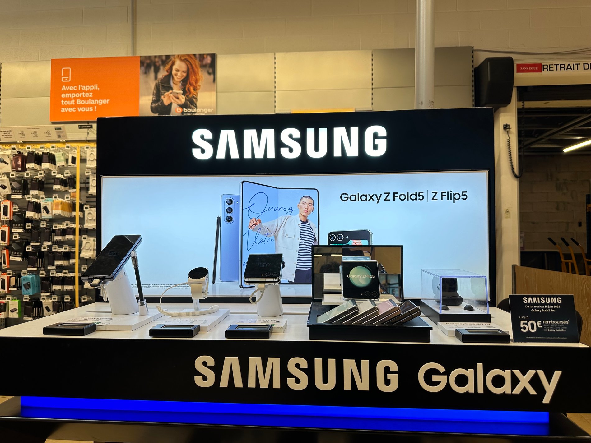 Découvrez notre sélection de smartphones Samsung dans votre magasin Boulanger Saint-Omer